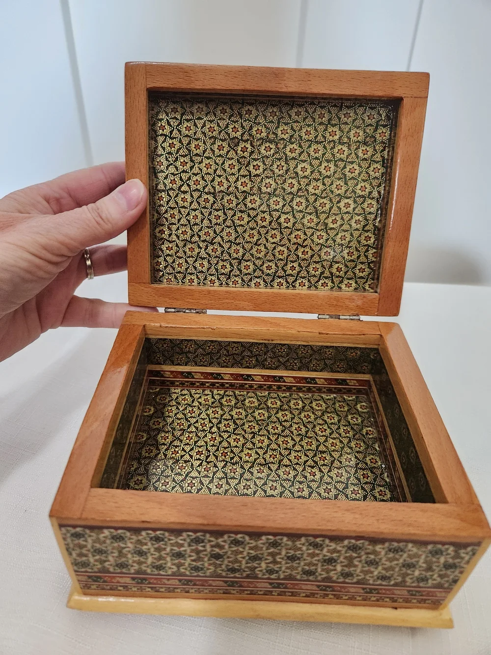 Handcrafted Persian Trinket or Jewelry Box